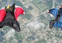 Полеты в вингсьюте. Фото и видео