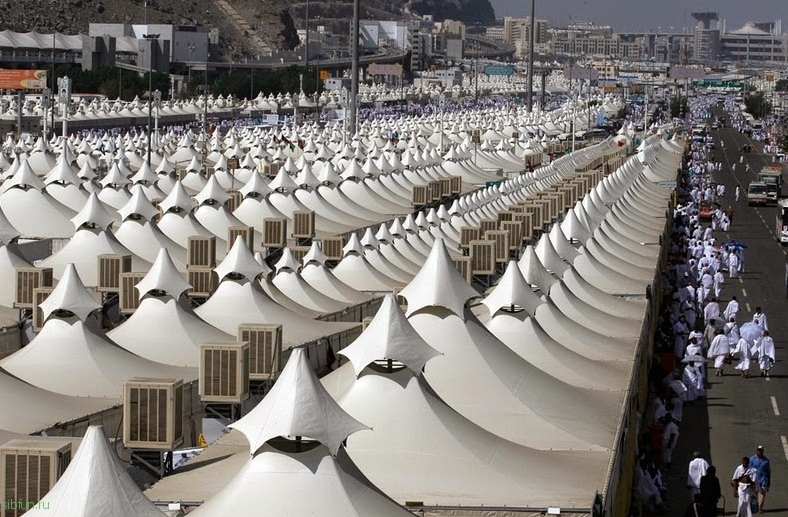 Самый большой палаточный лагерь в мире