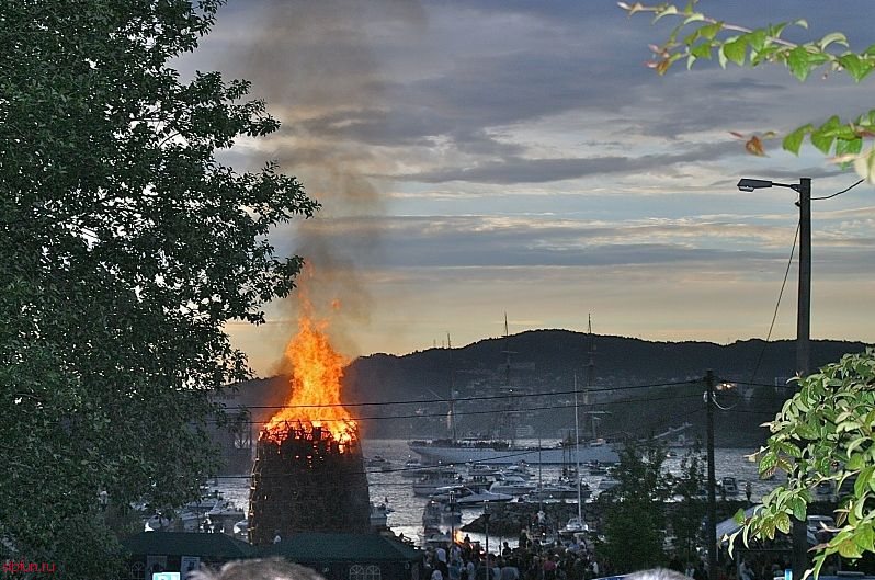Огненное рождество Иоанна Крестителя в Норвегии