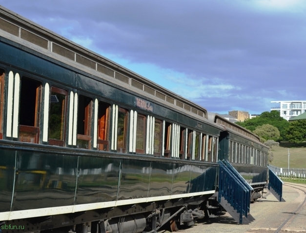 “The Santos Express Train Lodge” — хостел для любителей поездов