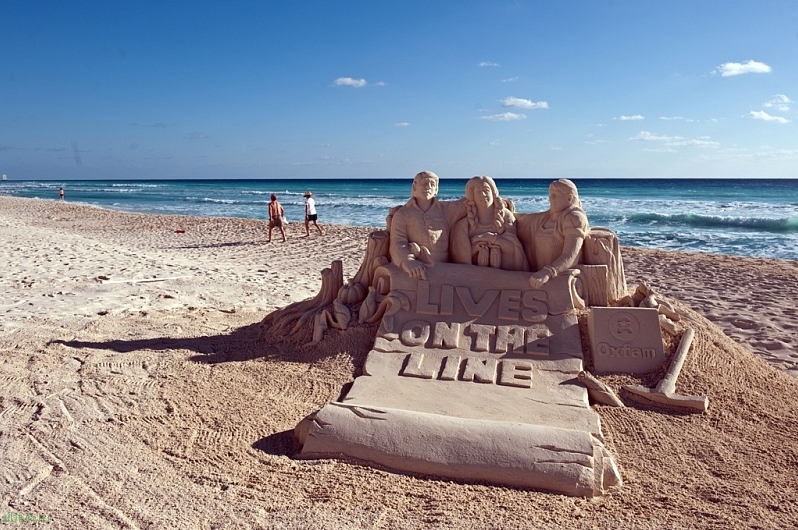 Удивительные песчаные скульптуры со всего мира