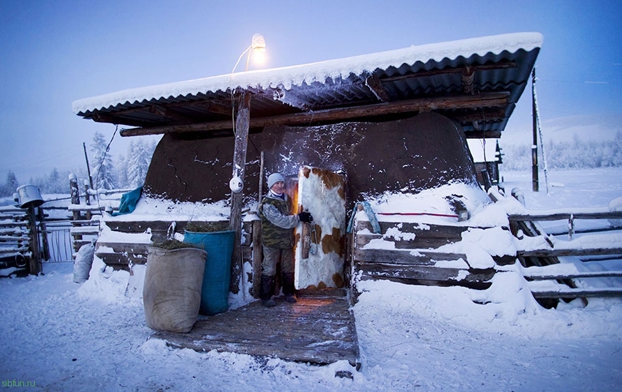 Оймякон – самая холодная деревня в мире в объективе новозеландского фотографа.
