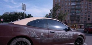 Странный автомобильный тюнинг