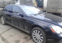 «Ремонт» автомобиля Maybach по русски