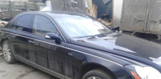 «Ремонт» автомобиля Maybach по русски