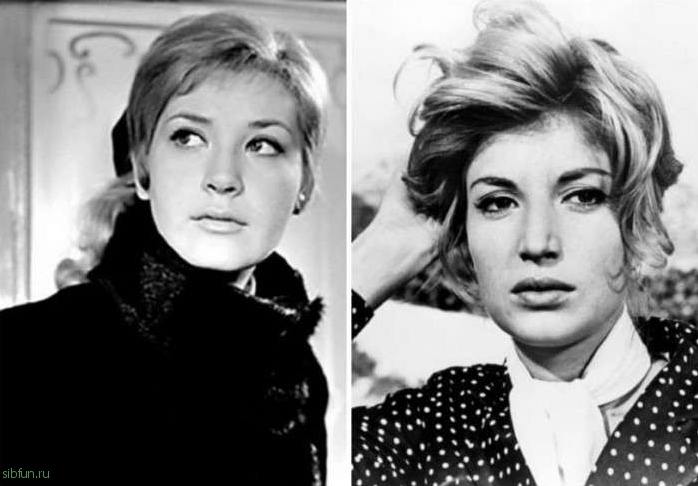 Сравнительные фотографии отечественных и зарубежных актрис
