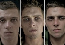 14 солдат сделали фото до, во время и после войны. Все написано на лице!