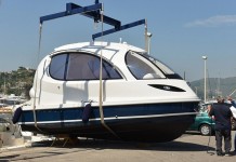 Итальянцы разработали футуристический катер «Jet Capsule»