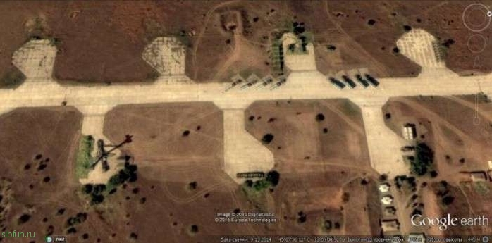 Обороноспособность российских вооруженных сил на снимках Google Earth