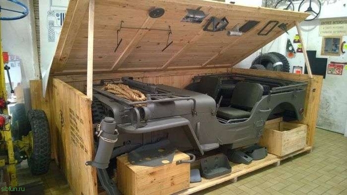 Купленный на интернет-аукционе внедорожник Willys MB Jeep