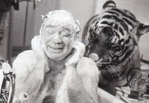 Как снимались эпизоды с тиграми в комедии «Полосатый рейс»