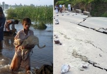 Наводнения в Индии и Пакистане (44 фото)