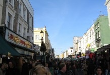 Блошиный рынок Портобелло в деталях