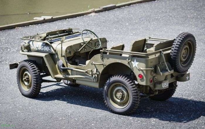 Купленный на интернет-аукционе внедорожник Willys MB Jeep