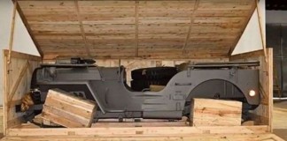 Купленный на интернет-аукционе внедорожник Willys MB Jeep