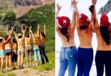 Фотки топлесс-туристов заполонили соцсети