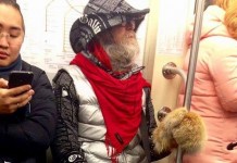 Модники в метро
