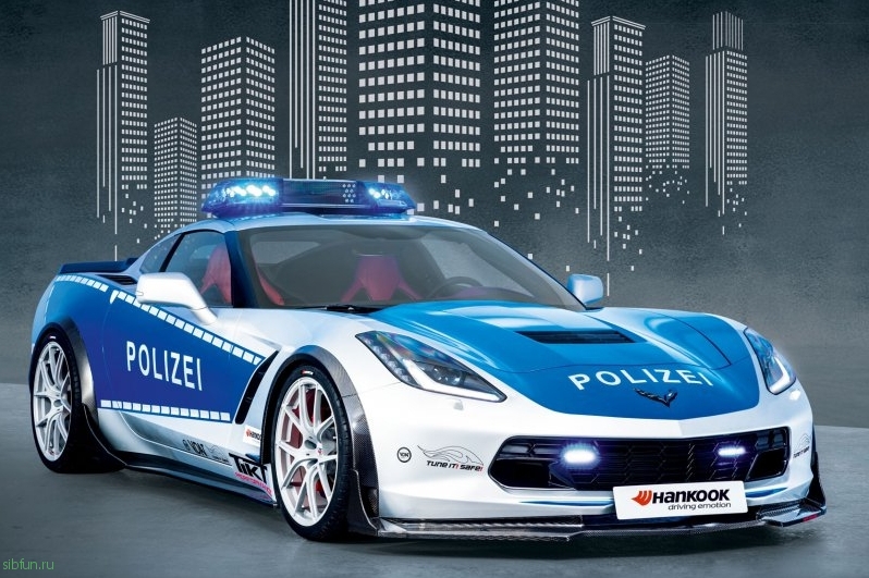 Полицейский Corvette C7 в исполнении TIKT Performance