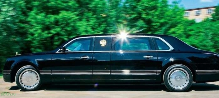 Рассекречен новый российский лимузин для президента