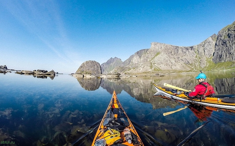 Удивительное путешествие по Норвегии на байдарке
