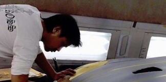 Невероятно сложный и трудоемкий процесс покраски одного автомобиля