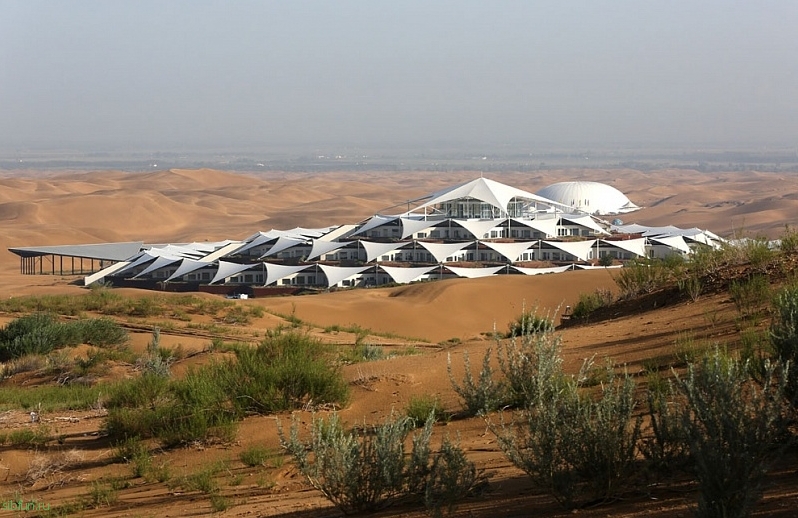 Отель «Лотос» - цветок в самом сердце пустыни