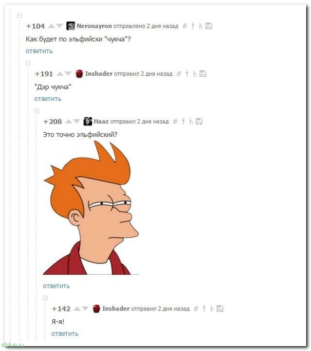 Смешные комментарии и высказывания из социальных сетей