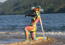 Фестиваль боди-арта в Каринтии