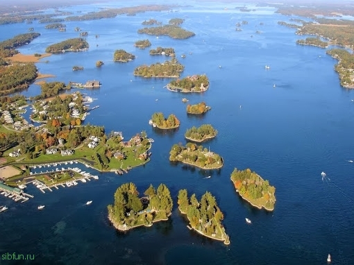 Архипелаг «Тысяча островов», США-Канада