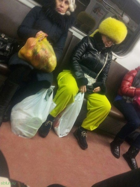 18 безумных модников из метро