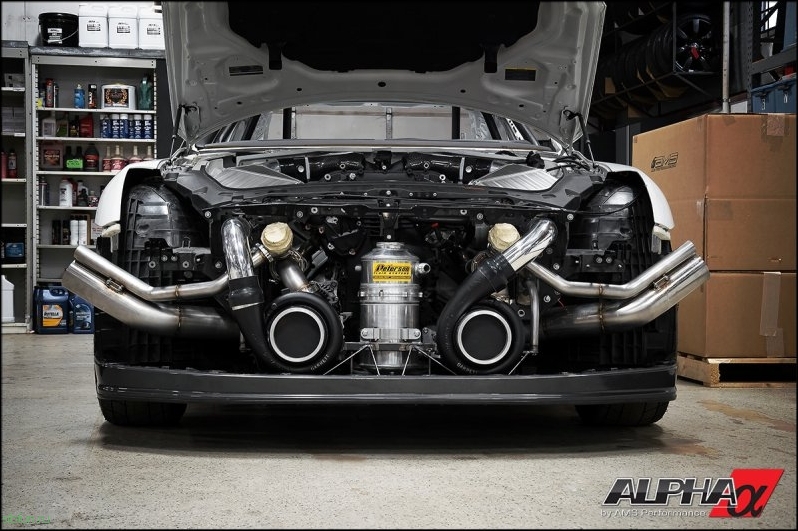 AMS анонсировала 2500-сильный Nissan GT-R Alpha G