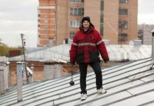 Работа современных трубочистов