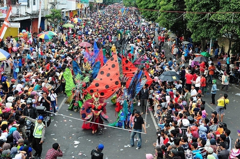Jember Fashion Carnaval – один из самых ярких фестивалей мира
