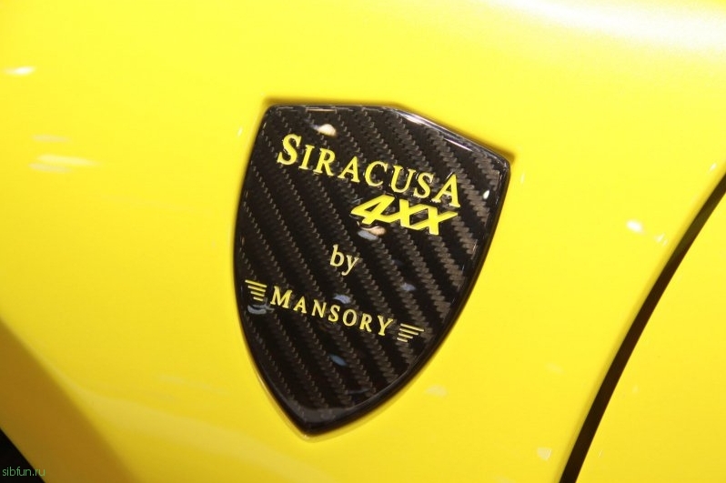 Женевский автосалон 2016: Ferrari 4XX Siracusa от Mansory