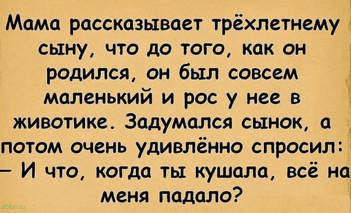 Очередная подборка умилительных детских перлов