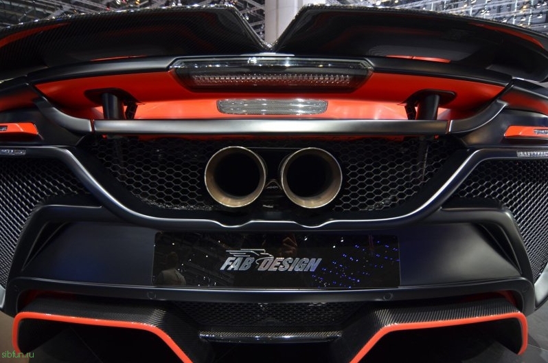 Женевский автосалон 2016: McLaren 650S VAYU GTR от FAB Design