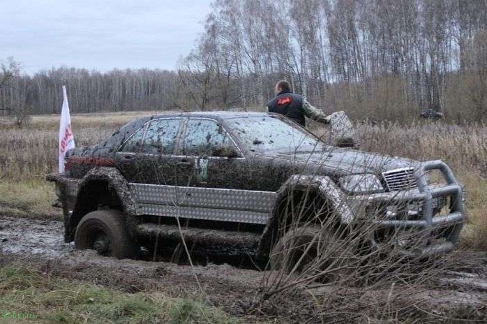 Внедорожник построенный на базе ГАЗ-66 и Mercedes-Benz S500 W140