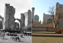 Удивительная реставрация города Самарканд в Узбекистане