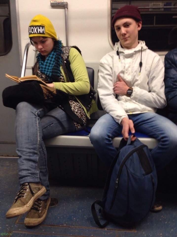 25 безумных модников из российского метро