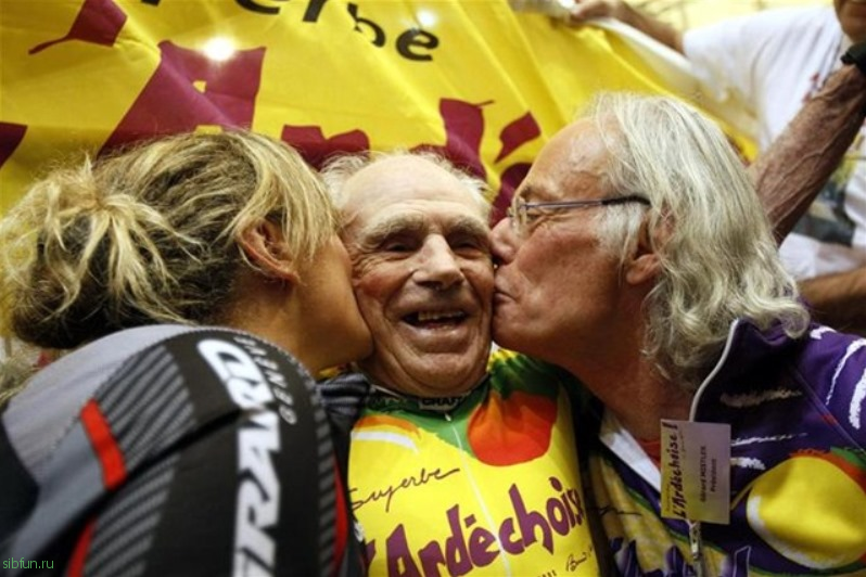 Робер Маршан – 102-летний велосипедист-чемпион