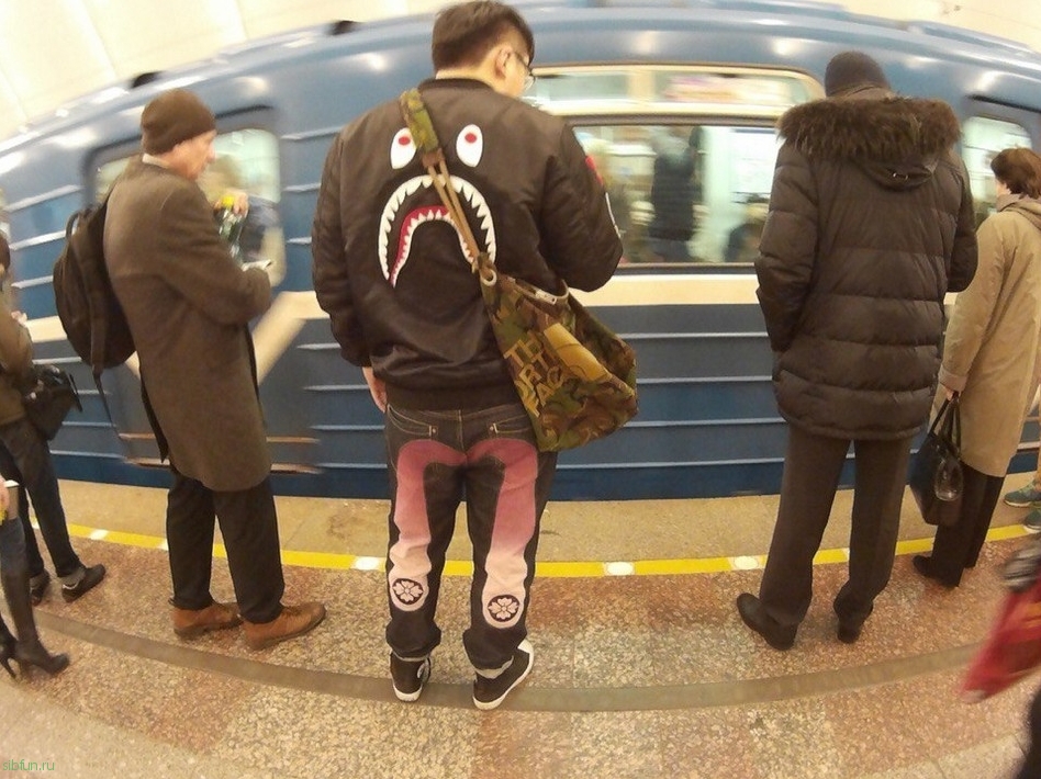 25 безумных модников из российского метро