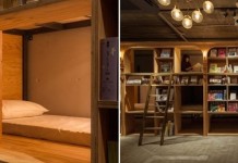 В Токио открылся необычный книжный хостел