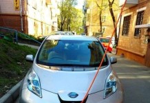 Зарядка электромобиля во Владивостоке