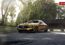 Золотой Mercedes-Benz S500 Coupe от Impressive Wrap