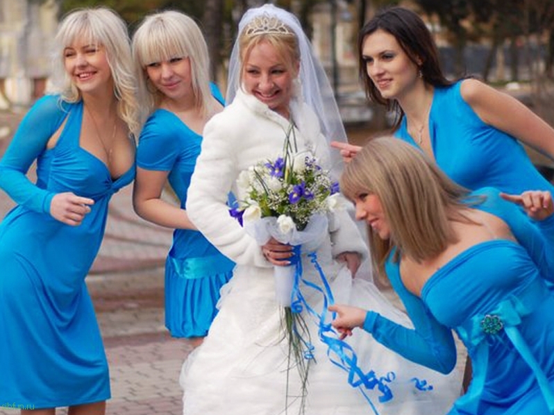 18 кадров, когда свидетельница круче невесты