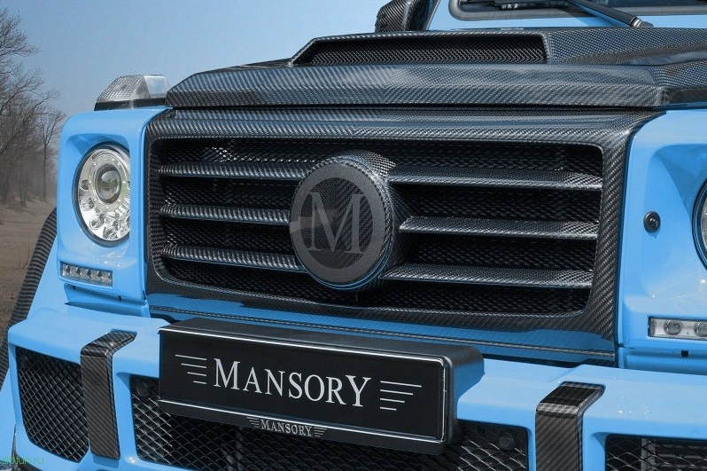Mercedes-Benz G500 4×4² в исполнении Mansory