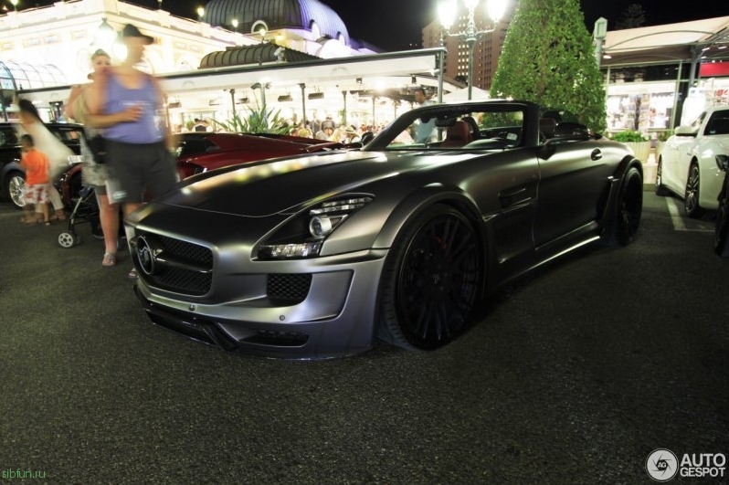 Редкий Mercedes Hamann SLS AMG Roadster засветился в Монако
