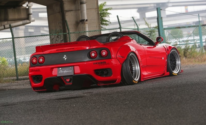 Ferrari F360 Modena в исполнении Liberty Walk