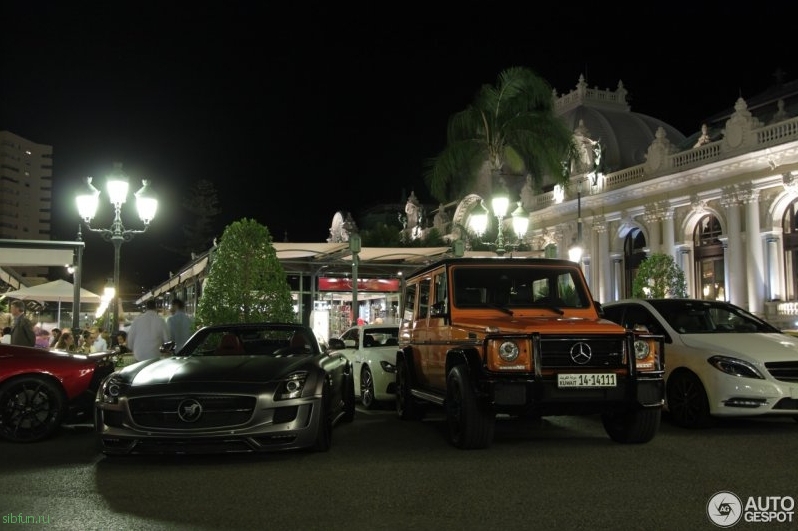 Редкий Mercedes Hamann SLS AMG Roadster засветился в Монако