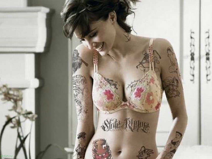 Сексуальные девушки с татуировками 